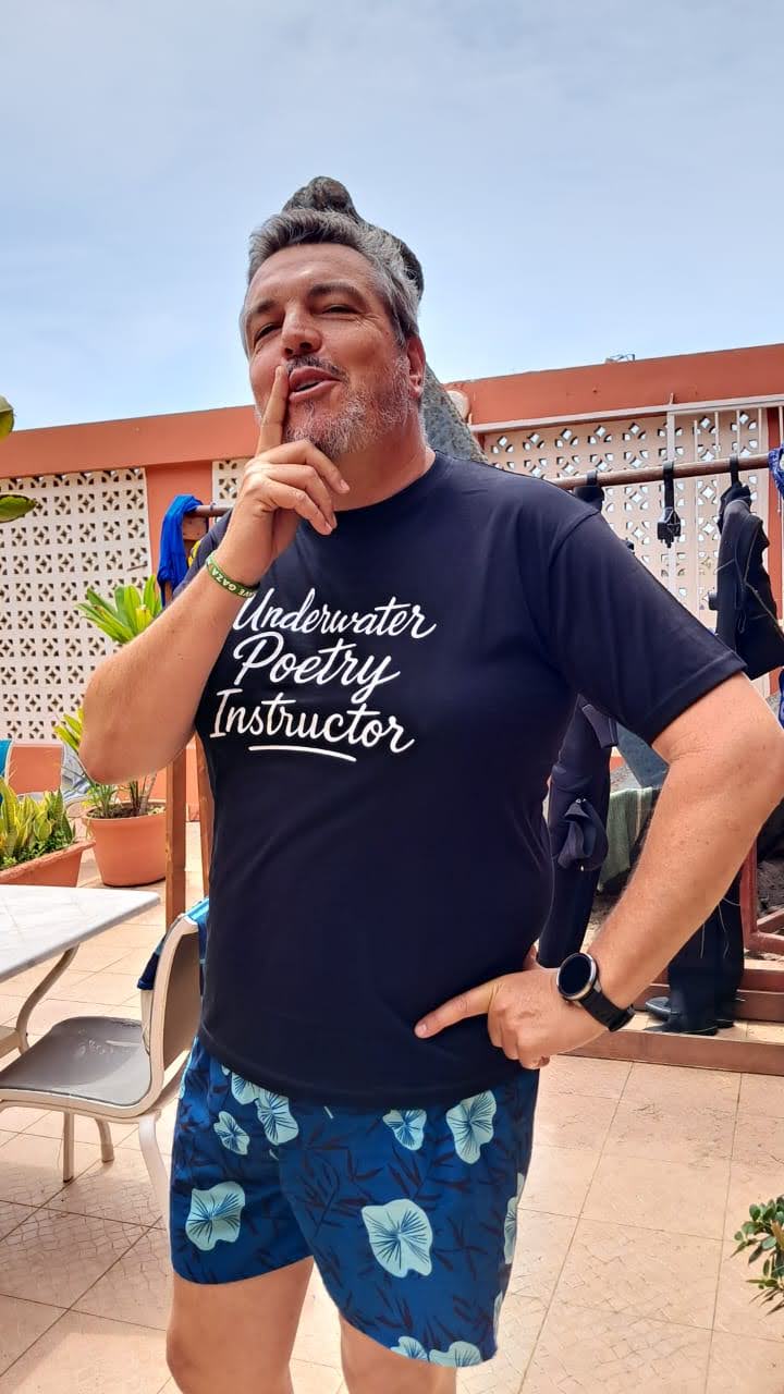 Underwater Poetry Instructor